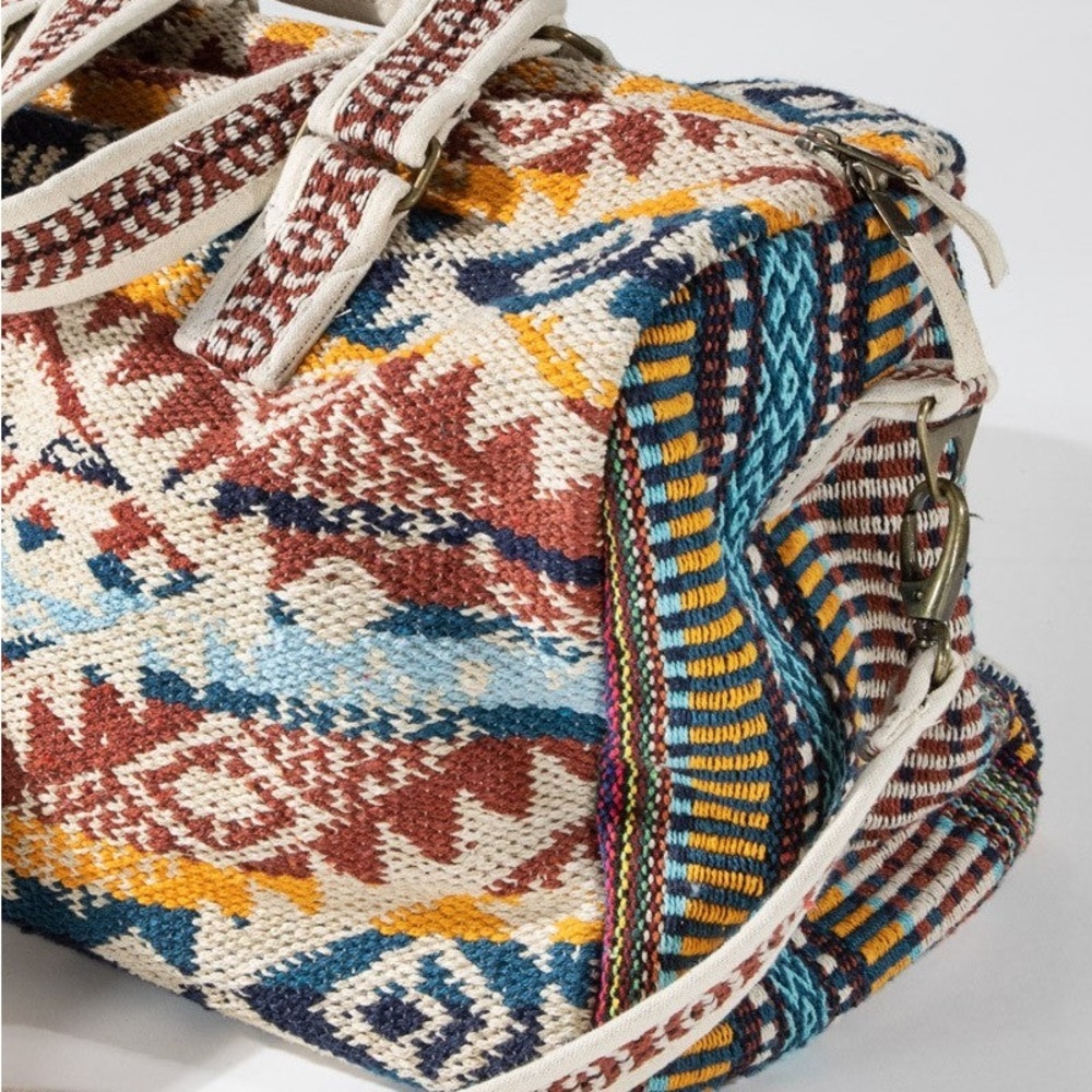 Handmade Boho Southwestern Ethnic Motif Destiny Bag NWT - Picture 5 of 10